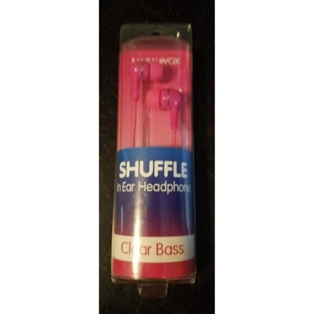Clear Bass Pink MHP4850-PK Magnavox Earbuds In-Ear Earbuds Headphones